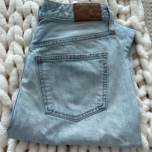 Madewell Blue Jeans Vintage Wash Straight Cut The curvy perfect Vintage